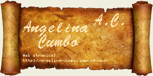 Angelina Cumbo vizit kartica